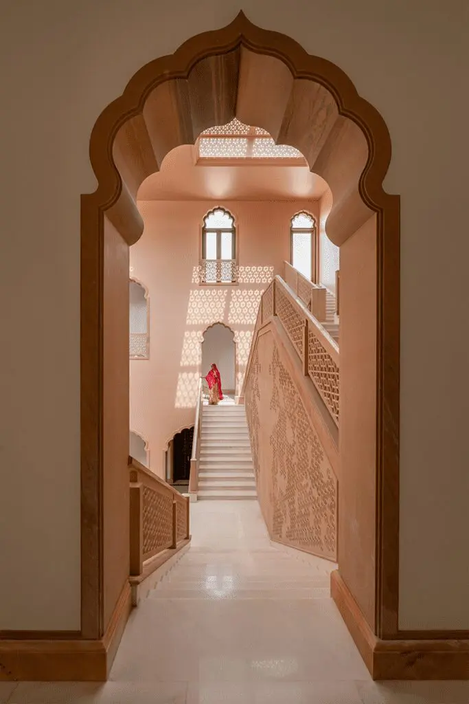 Una casa en la india con un diseño que la convierte en una joya arquitectónica