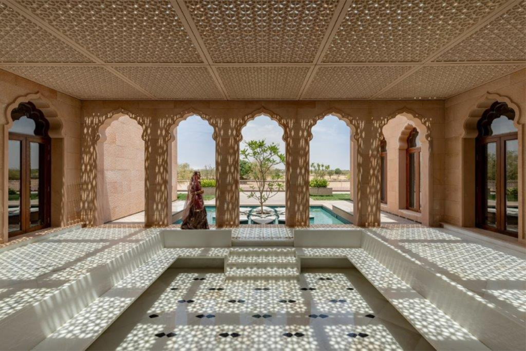 Una casa en la india con un diseño que la convierte en una joya arquitectónica Una casa en la india con un diseño que la convierte en una joya arquitectónica