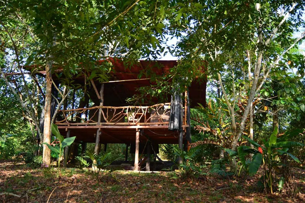 Un hospedaje indígena en el putumayo con una arquitectura inspirada en lo ancestral