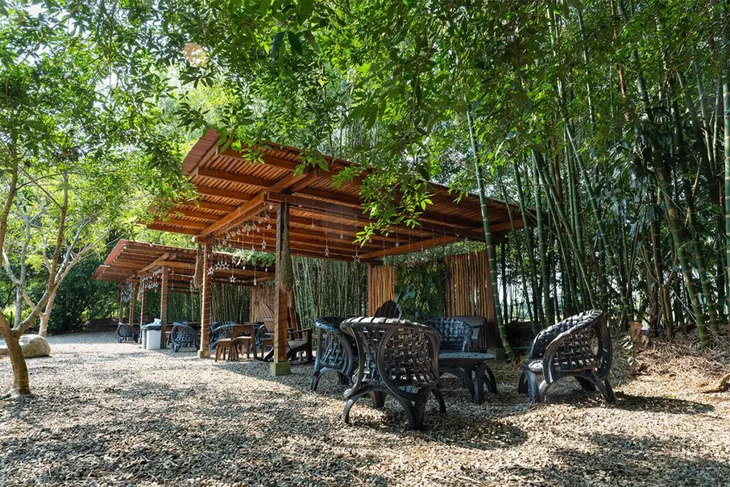 Un hospedaje indígena en el putumayo con una arquitectura inspirada en lo ancestral