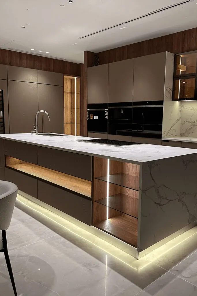 Diseño cocina por mf arquitectos