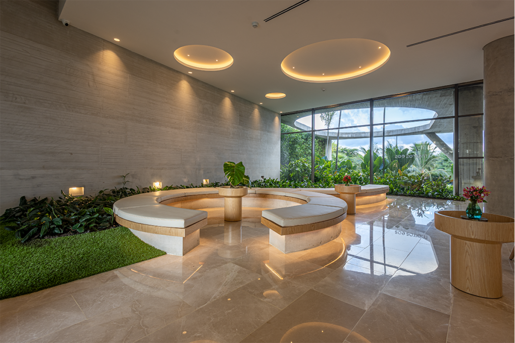 Este nuevo condominio tiene una arquitectura que integra la naturaleza y la modernidad