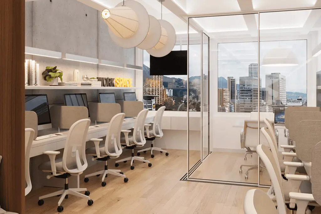 El diseño de esta oficina es un reflejo de innovación El diseño de esta oficina es un reflejo de innovación