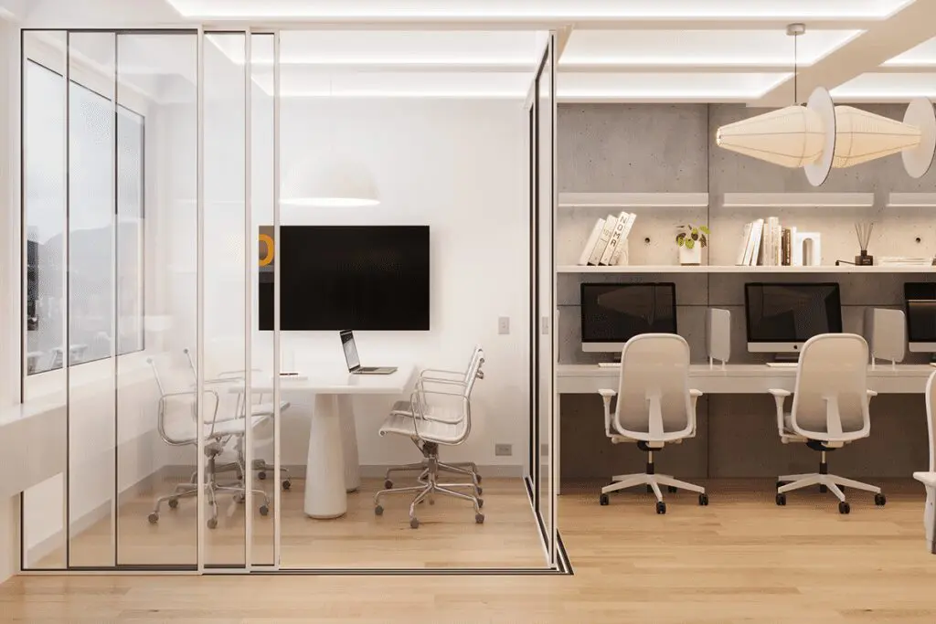 El diseño de esta oficina es un reflejo de innovación El diseño de esta oficina es un reflejo de innovación