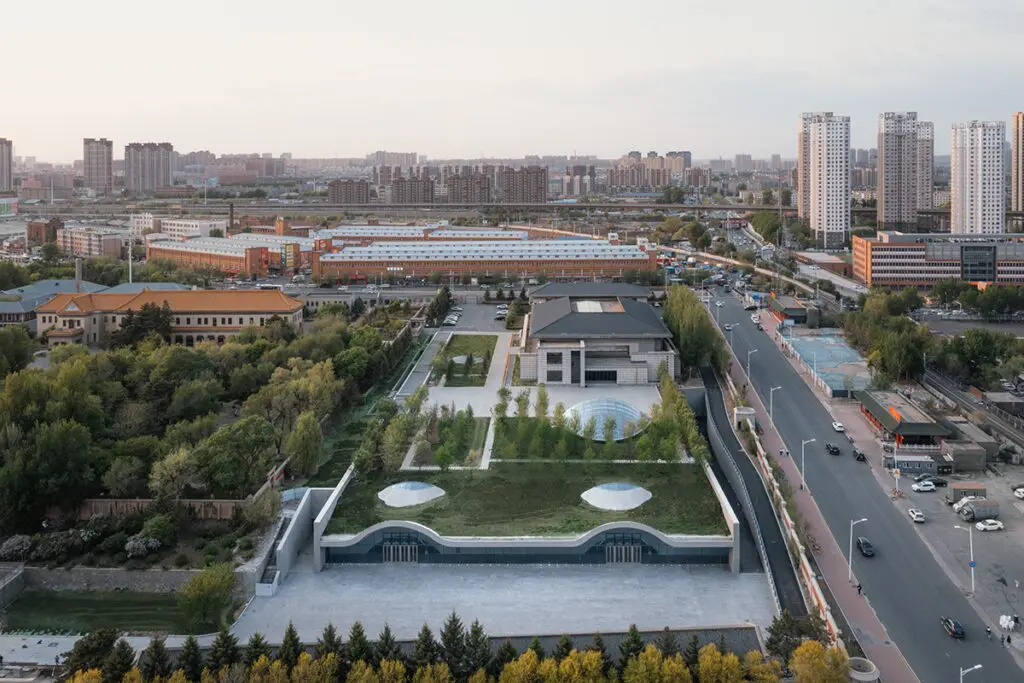 Deep time palace, un edificio en el que el concreto va más allá de lo estructural
