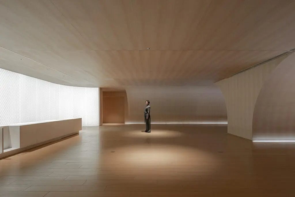 Deep time palace, un edificio en el que el concreto va más allá de lo estructural