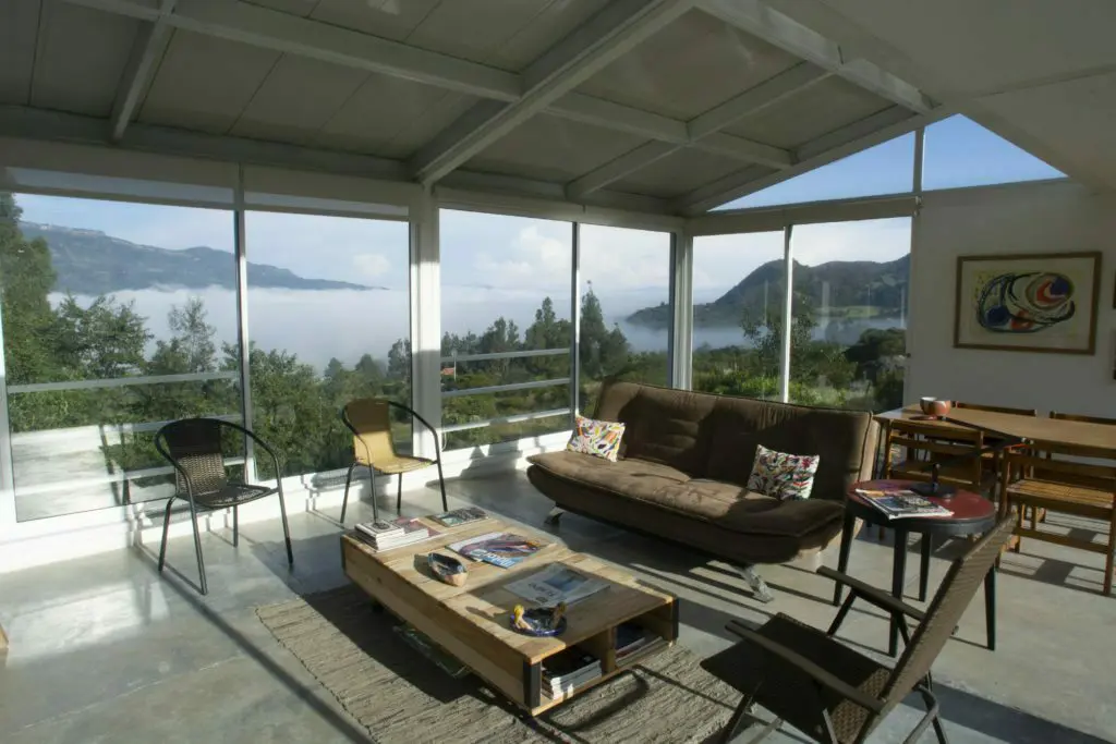 Así se ve esta espectacular casa prefabricada en fómeque, cundinamarca Casa en fómeque