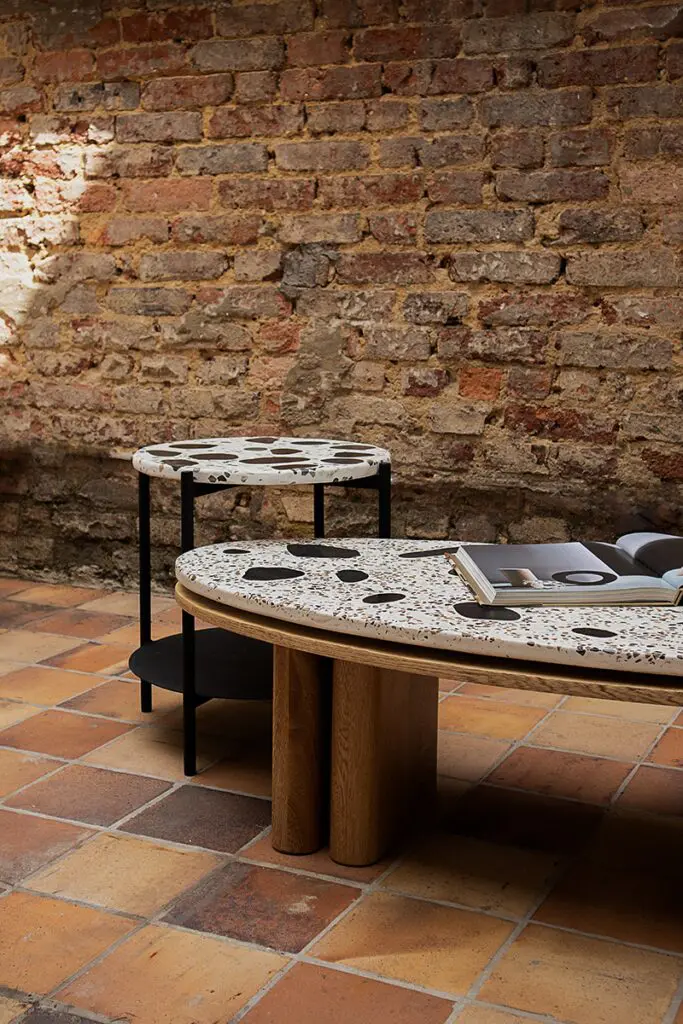 Diseño colombiano: piezas hechas con la técnica del terrazo