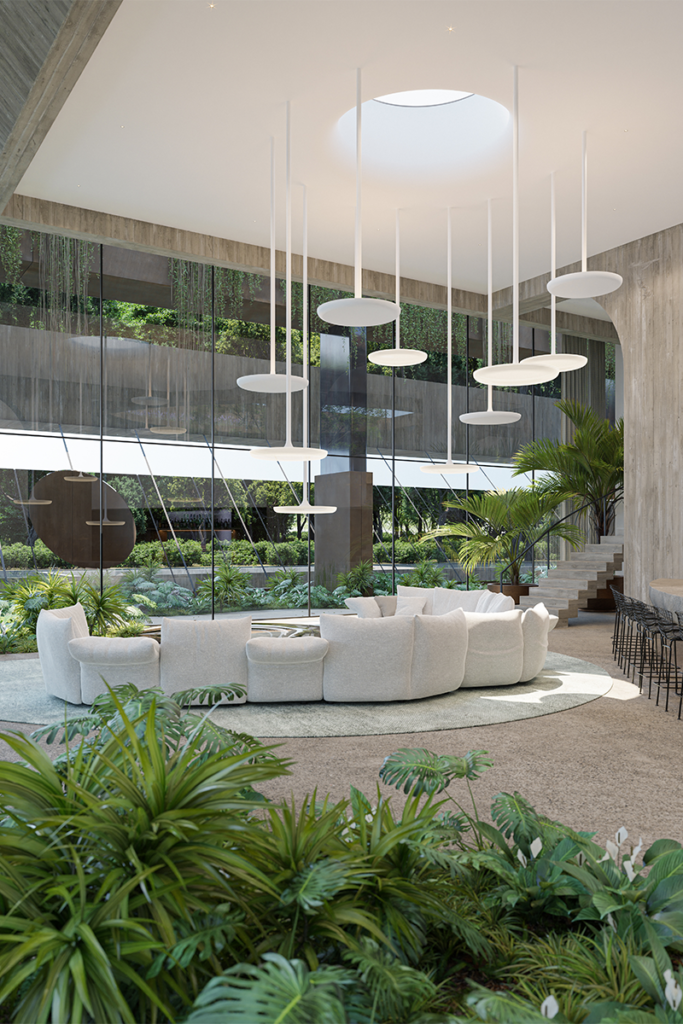 El diseño de un edificio en bélgica inspirado en las villas romanas