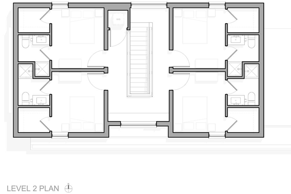 Estilo nórdico y sostenibilidad: las cualidades de este edificio en estados unidos