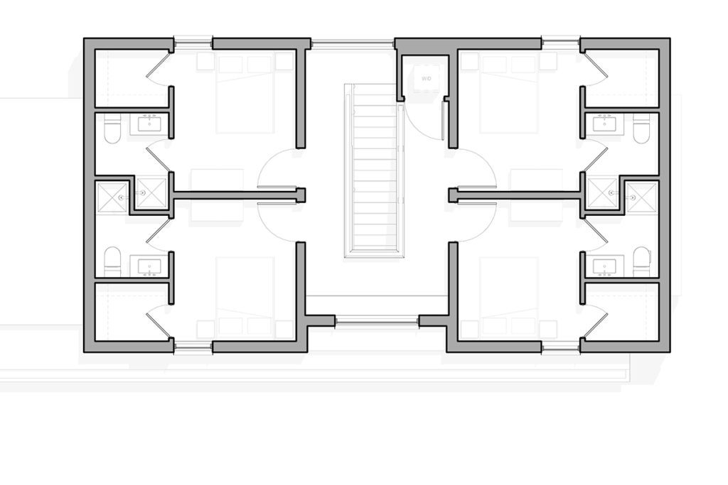 Estilo nórdico y sostenibilidad: las cualidades de este edificio en estados unidos