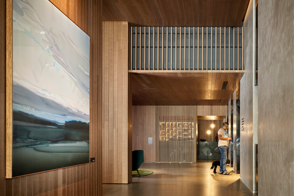 Un edificio en australia: un diseño sostenible, lujoso y que elogia el arte 