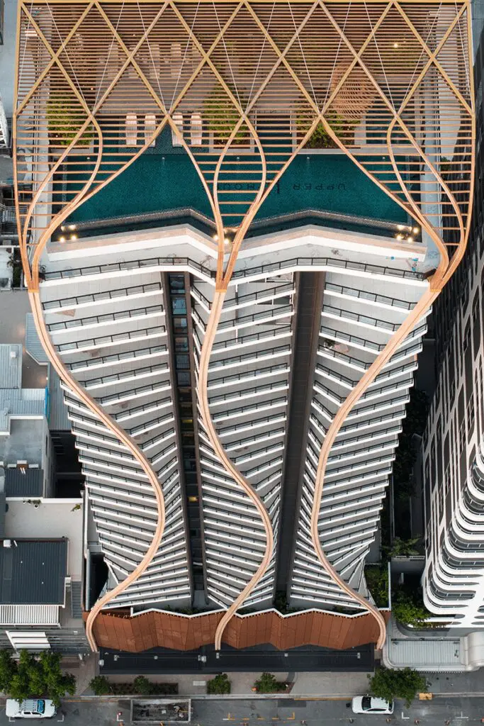 Un edificio en australia: un diseño sostenible, lujoso y que elogia el arte 
