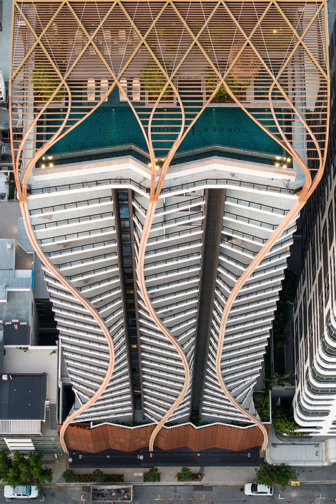 Un edificio en australia: un diseño sostenible, lujoso y que elogia el arte 