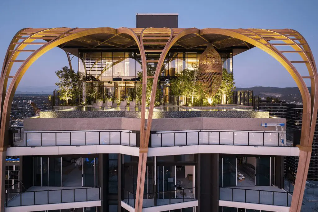 Un edificio en australia: un diseño sostenible, lujoso y que elogia el arte 