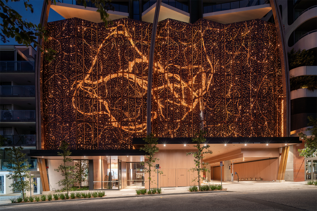 Un edificio en australia: un diseño sostenible, lujoso y que elogia el arte 