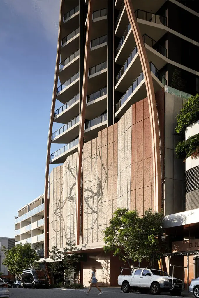 Un edificio en australia: un diseño sostenible, lujoso y que elogia el arte 