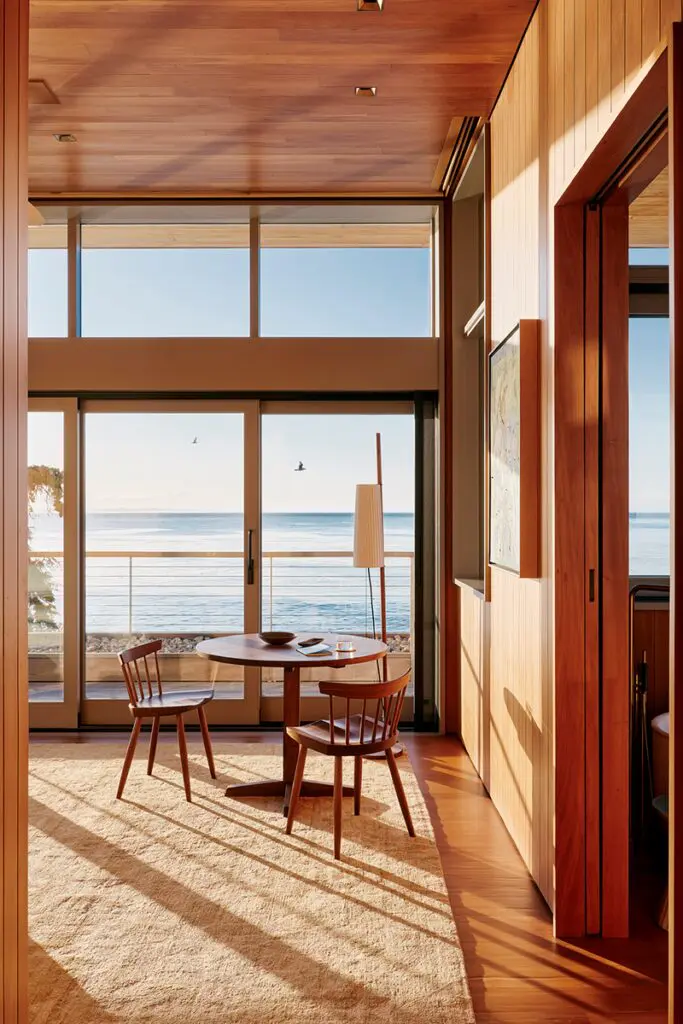 Esta casa tiene un alto diseño y una estética informal californiana Esta casa tiene un alto diseño y una estética informal californiana