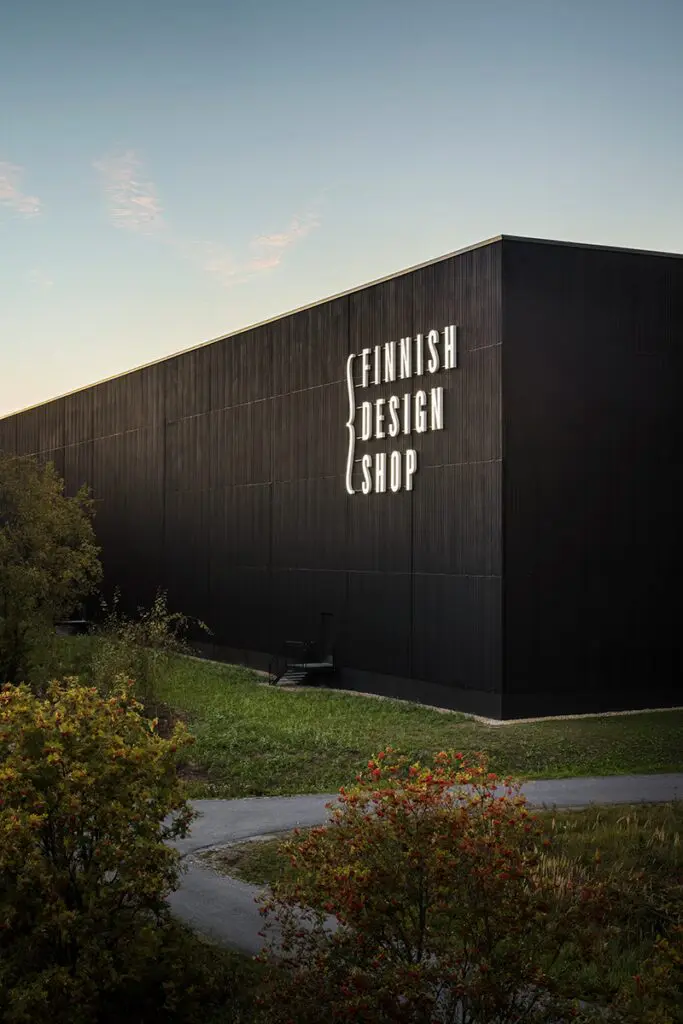 Un edificio cuyo diseño está influenciado por la madera nórdica