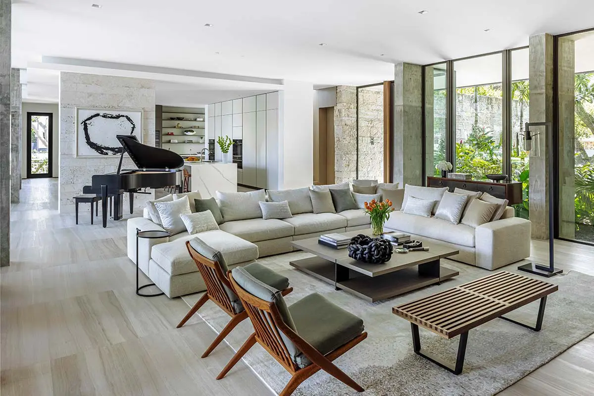 Una casa sostenible, conectada con el agua, el cielo y los árboles Una casa sostenible, conectada con el agua, el cielo y los árboles