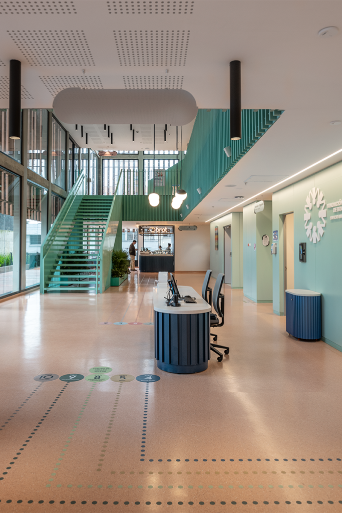 Esta es la nueva torre de la fundación santa fe: un diseño sanador y agradable