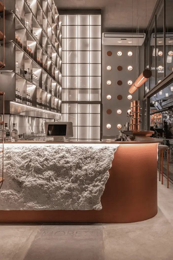 En argentina, la arquitectura de esa destilería se inspira en el ‘gin tonic’