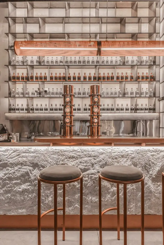 En argentina, la arquitectura de esa destilería se inspira en el ‘gin tonic’