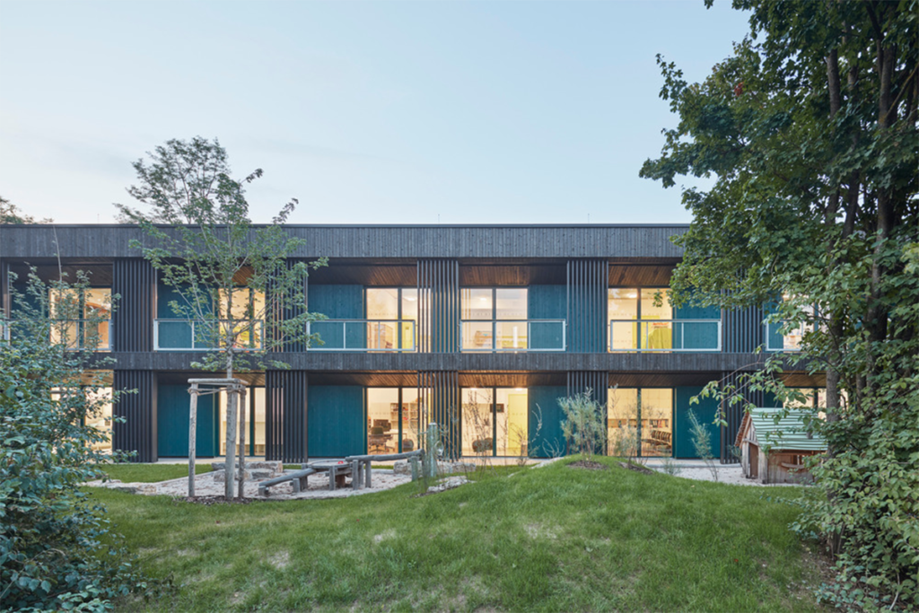 Una guardería diseñada para ser un taller inspirador para los niños