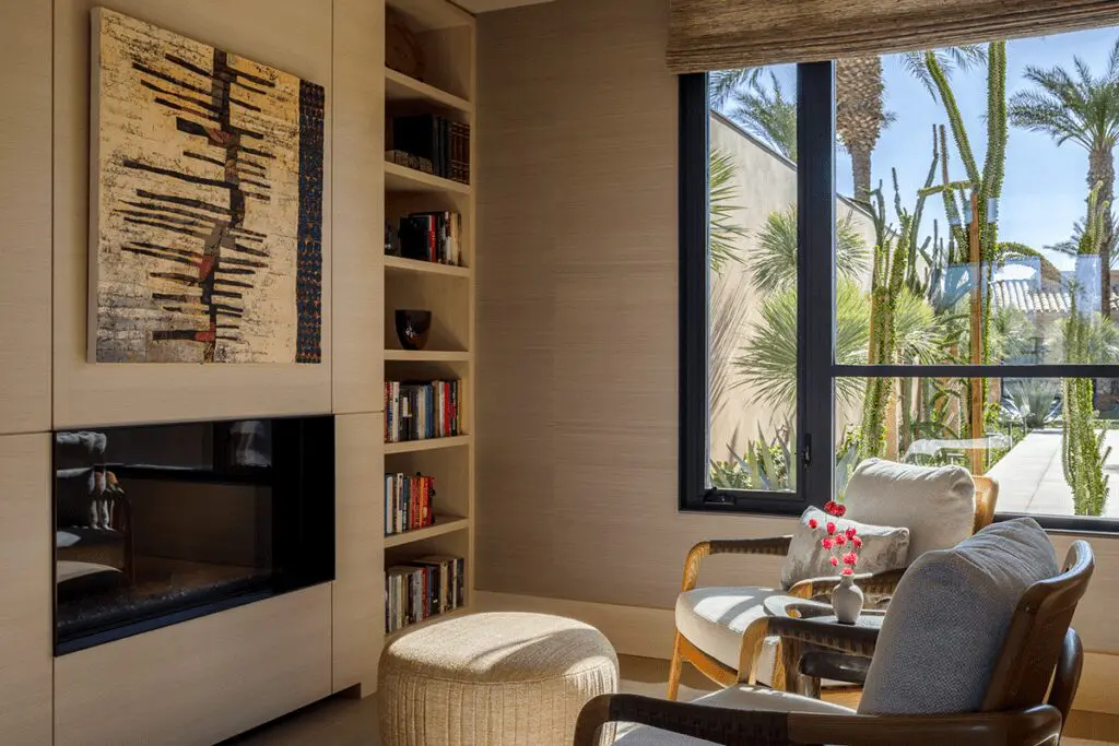 Una casa contemporánea en medio de las palmeras de california Una casa contemporánea en medio de las palmeras de california