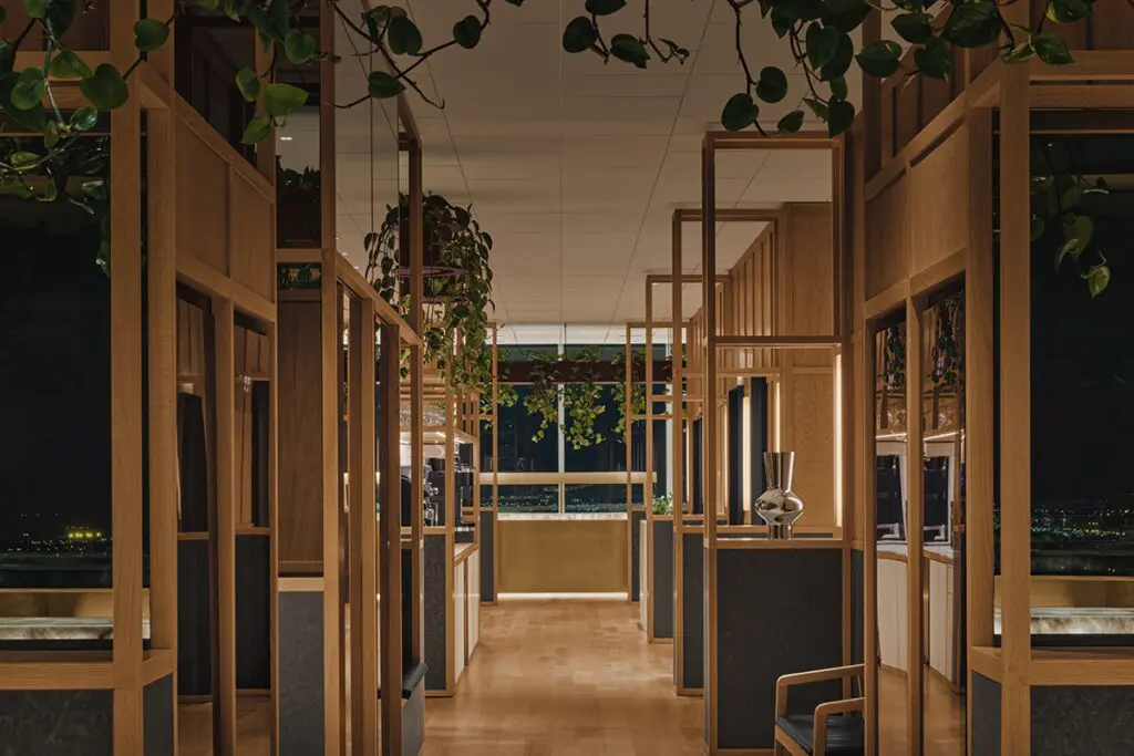 La elegancia unida a las vistas panorámicas en este nuevo restaurante