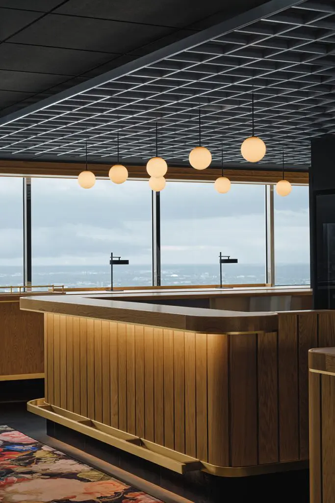 La elegancia unida a las vistas panorámicas en este nuevo restaurante