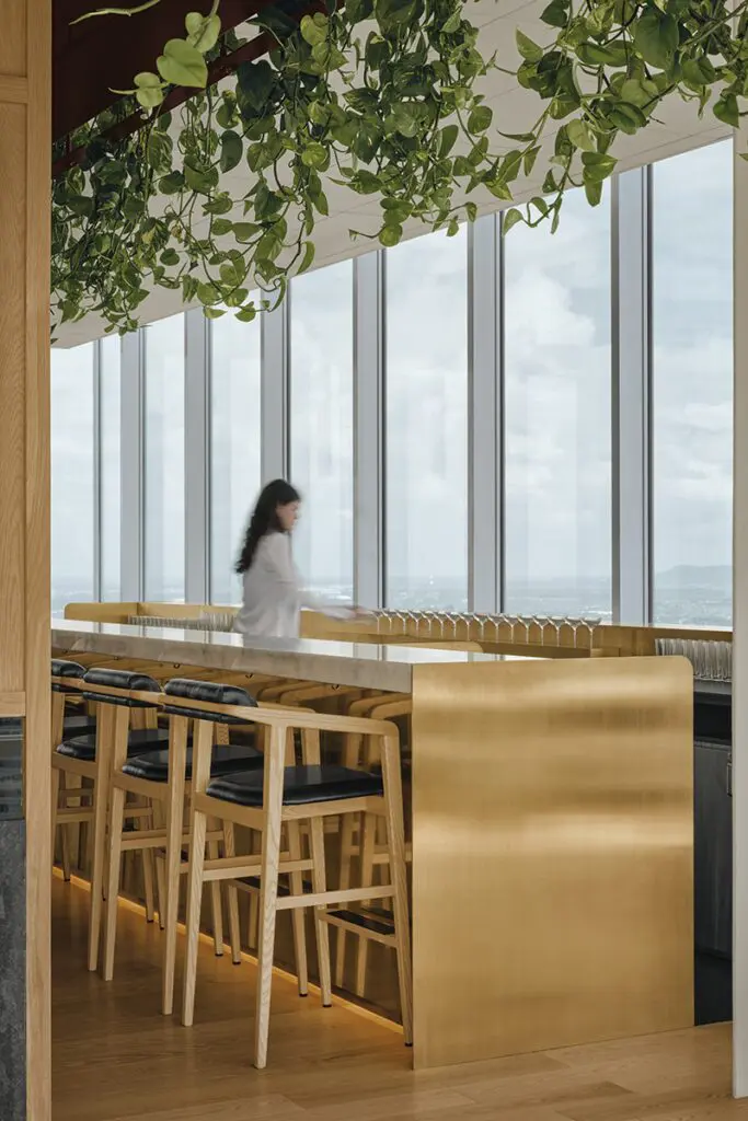 La elegancia unida a las vistas panorámicas en este nuevo restaurante