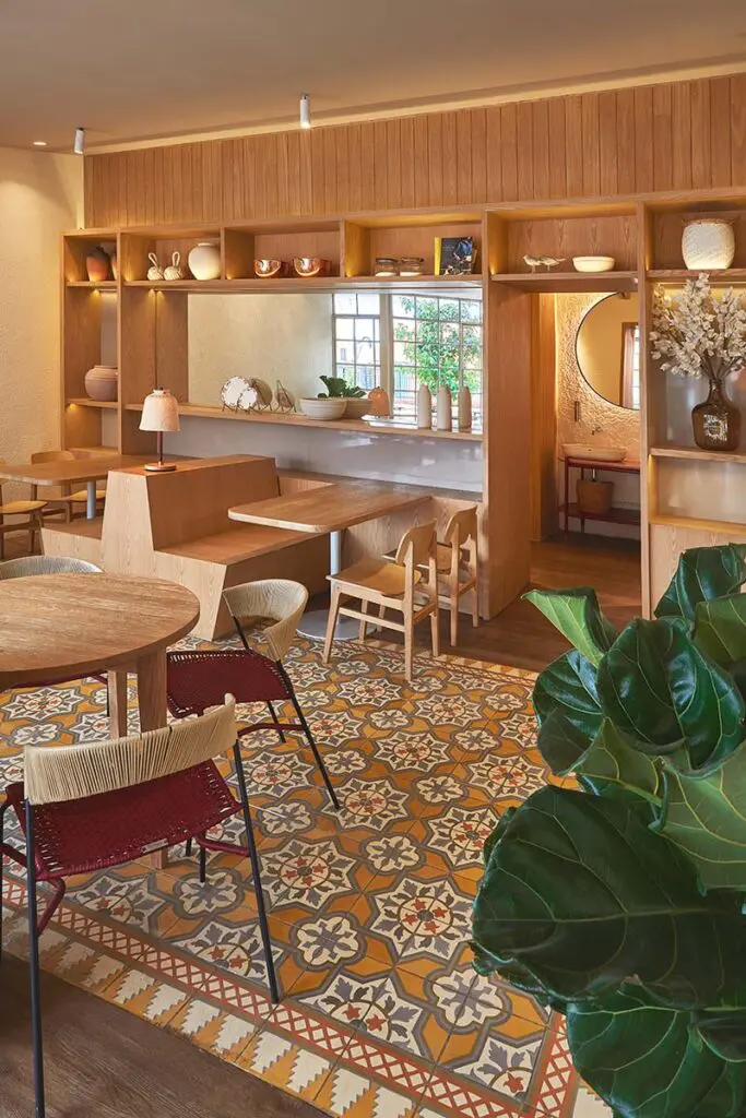 Una arquitectura con identidad colombiana en la pastelería dulcinea