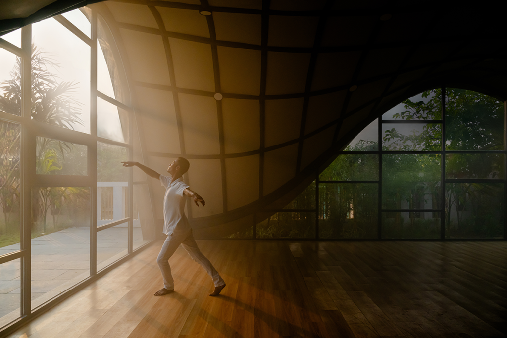 Un jardín infantil que desafía la arquitectura tradicional de una escuela Un jardín infantil que desafía la arquitectura tradicional de una escuela