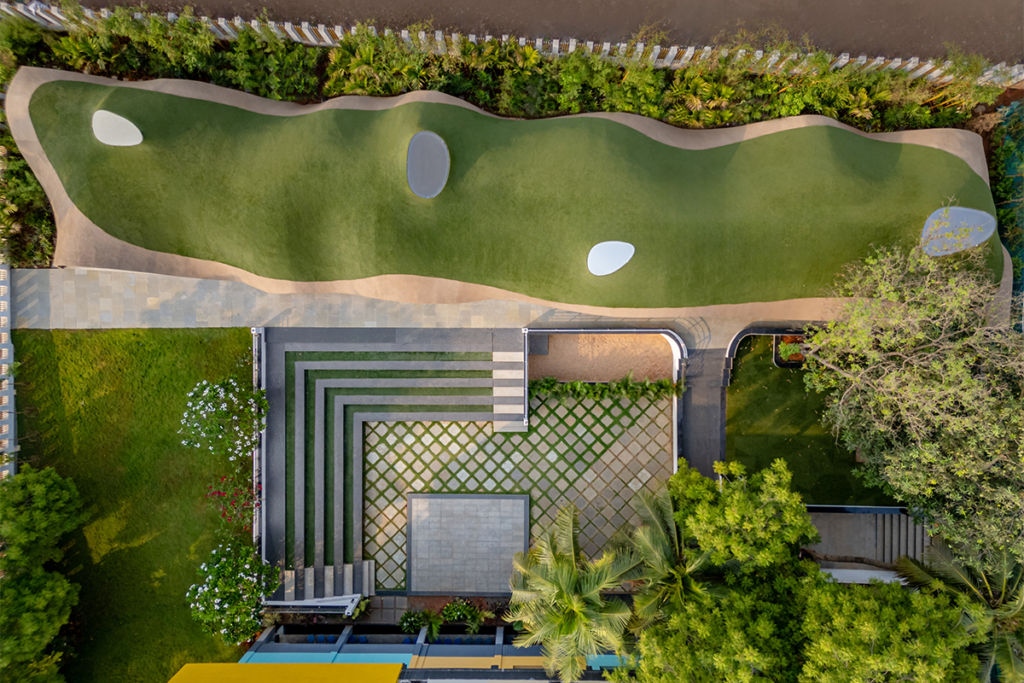 Un jardín infantil que desafía la arquitectura tradicional de una escuela Un jardín infantil que desafía la arquitectura tradicional de una escuela