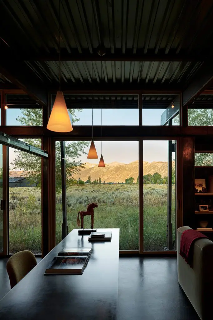 Una casa en estados unidos en la que la simplicidad es la protagonista