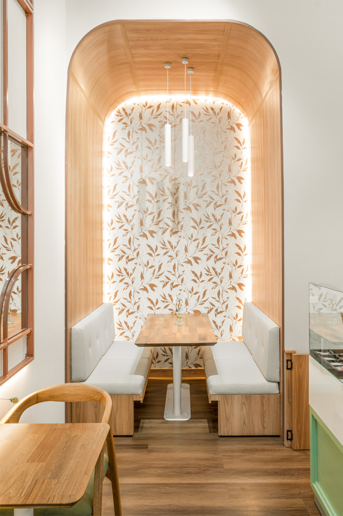 La renovación de esta pastelería en bogotá es la mezcla entre lo clásico y un entorno cálido