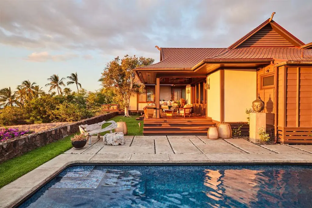 Tres residencias cuyos diseños que tienen como musa la cultura hawaiana