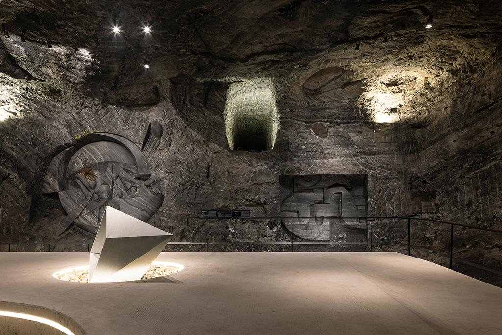 Un escenario para el arte bajo tierra: el museo subterráneo monumental, en zipaquirá