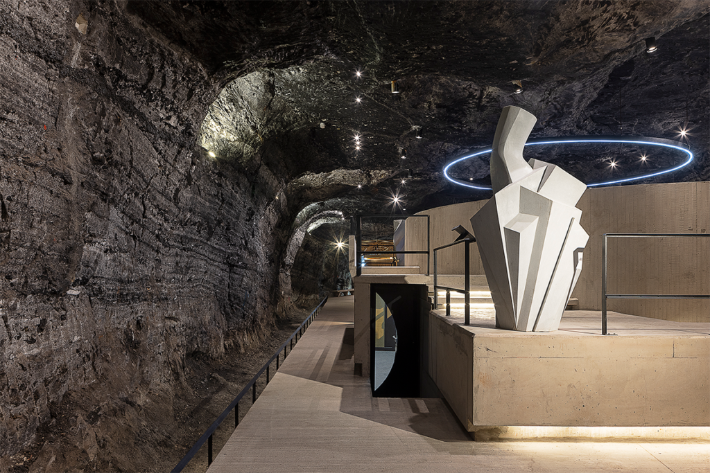 Un escenario para el arte bajo tierra: el museo subterráneo monumental, en zipaquirá
