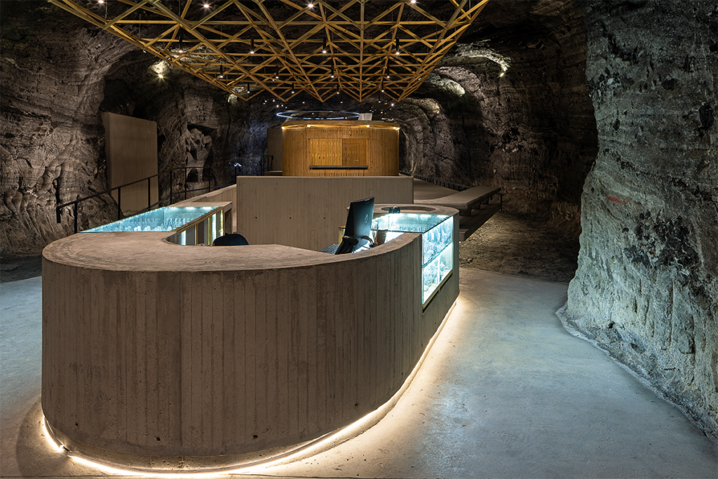 Un escenario para el arte bajo tierra: el museo subterráneo monumental, en zipaquirá