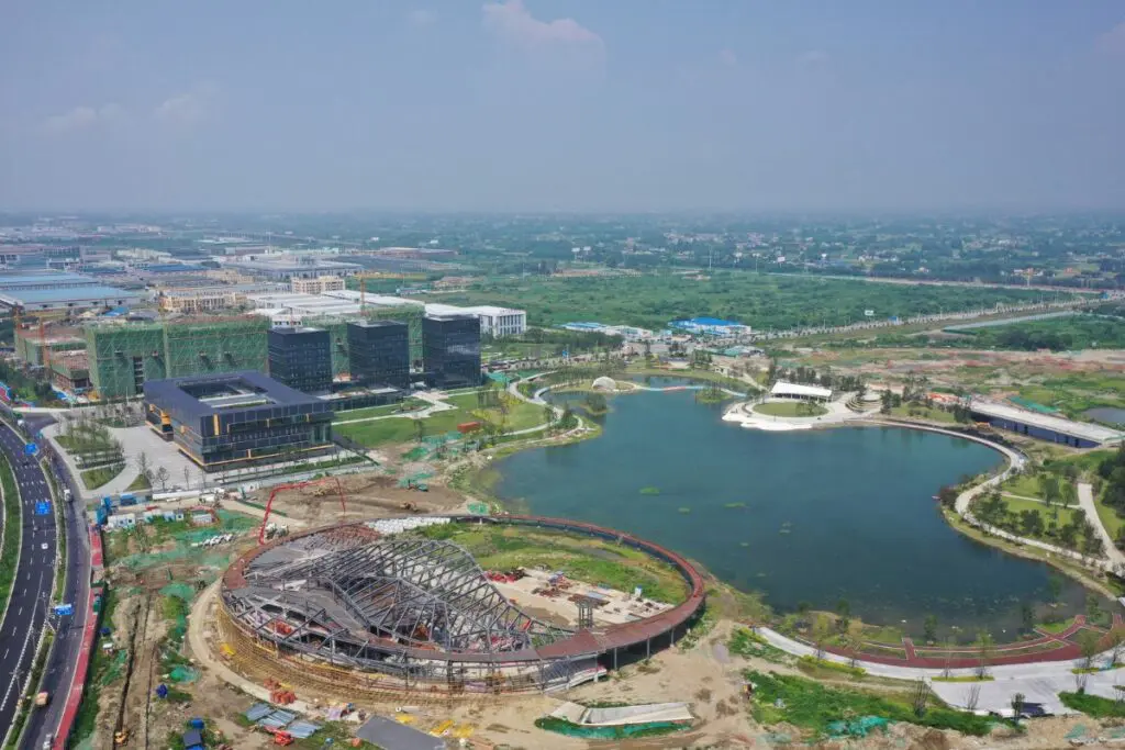 El nuevo museo de medicina china con forma de yin yang