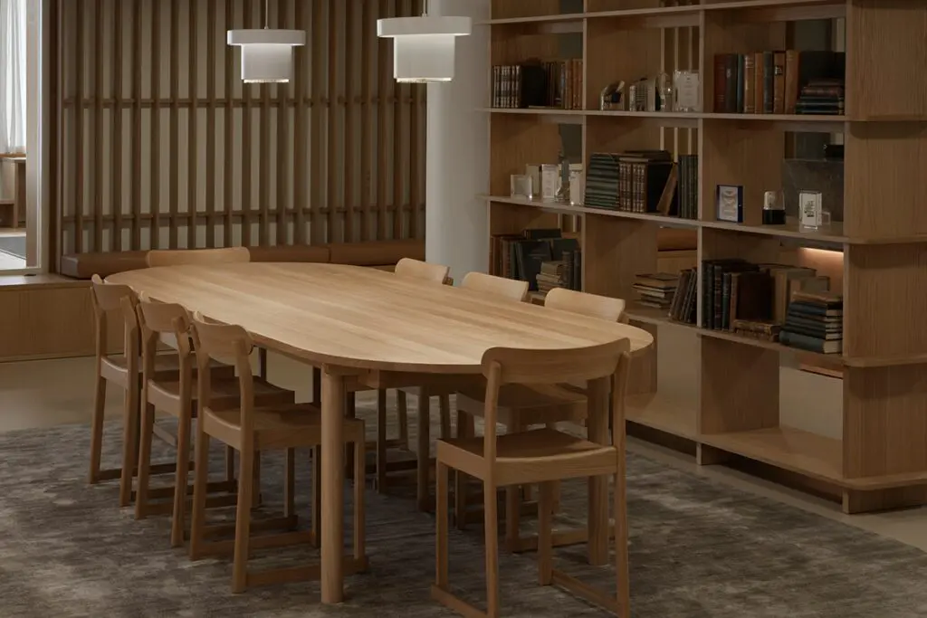 El diseño de estas oficinas en finlandia es la mezcla de un perfecto estilo contemporáneo