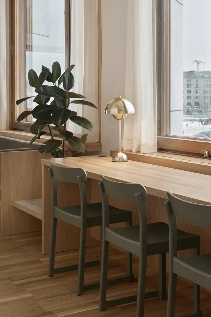 El diseño de estas oficinas en finlandia es la mezcla de un perfecto estilo contemporáneo