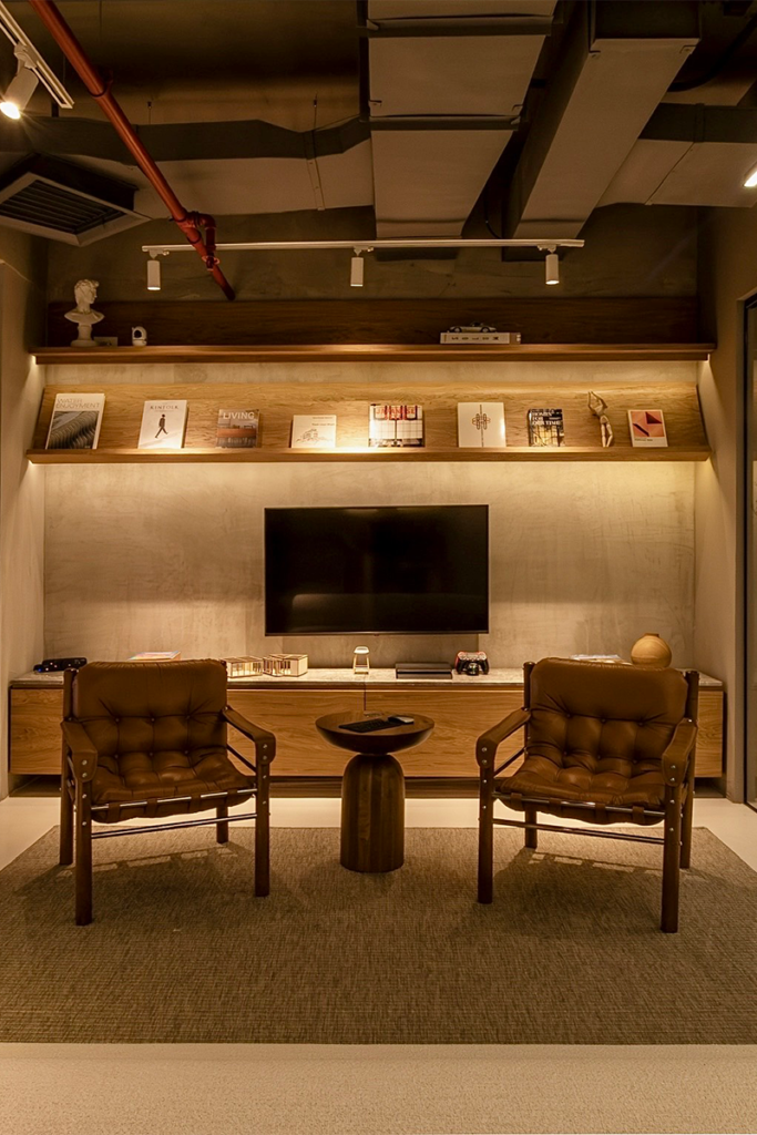 Visitar el ‘hall’ de esta oficina es una experiencia emocional memorable Diseño hall firma cruz de la pava