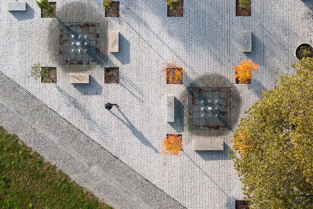 La arquitectura de este parque es un viaje a través del tiempo