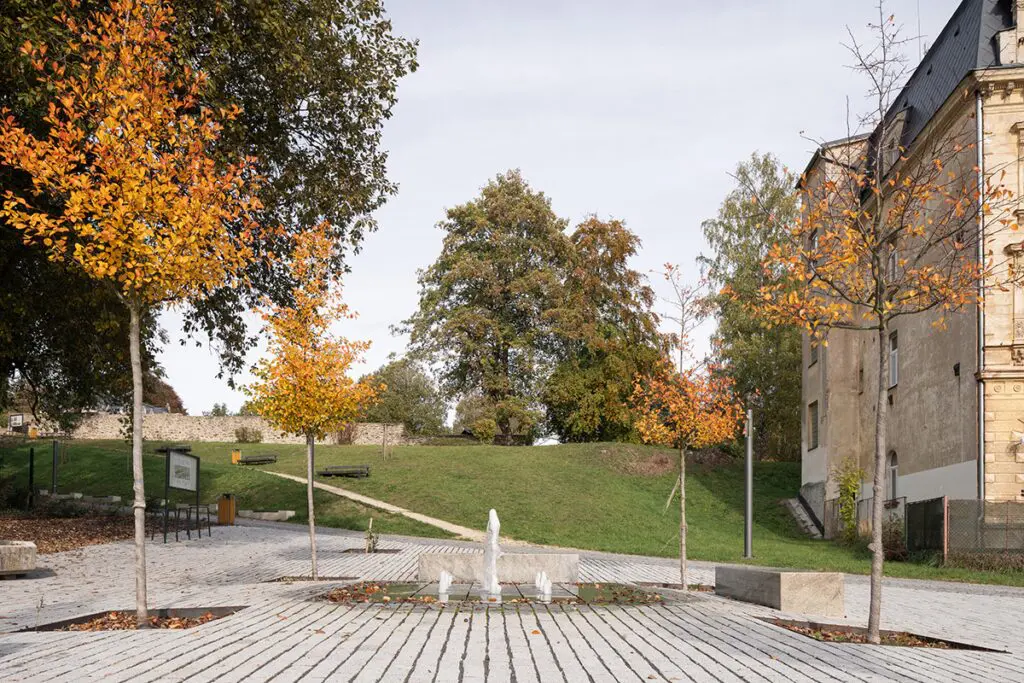 La arquitectura de este parque es un viaje a través del tiempo