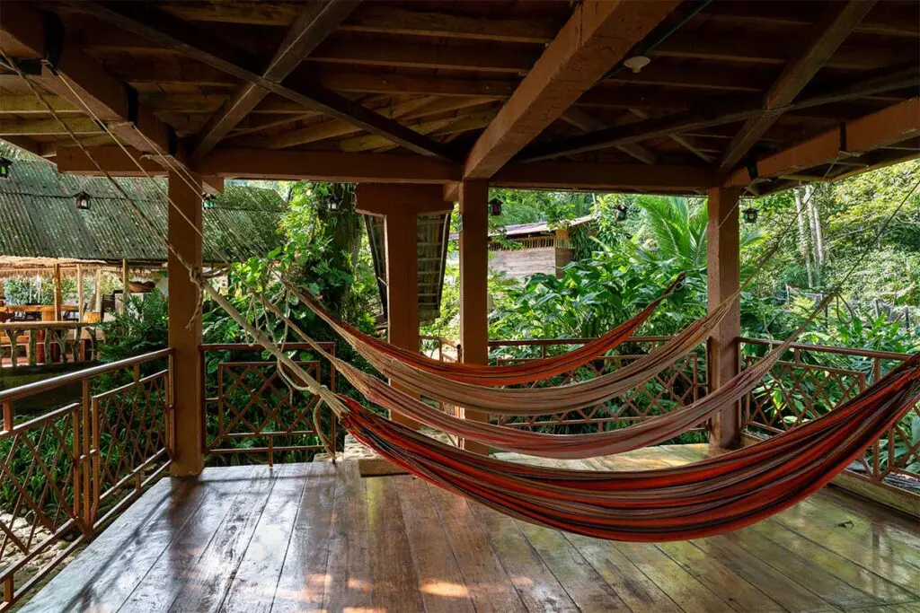 Cabañas entre el agua y los árboles: el origen de posada amazonía