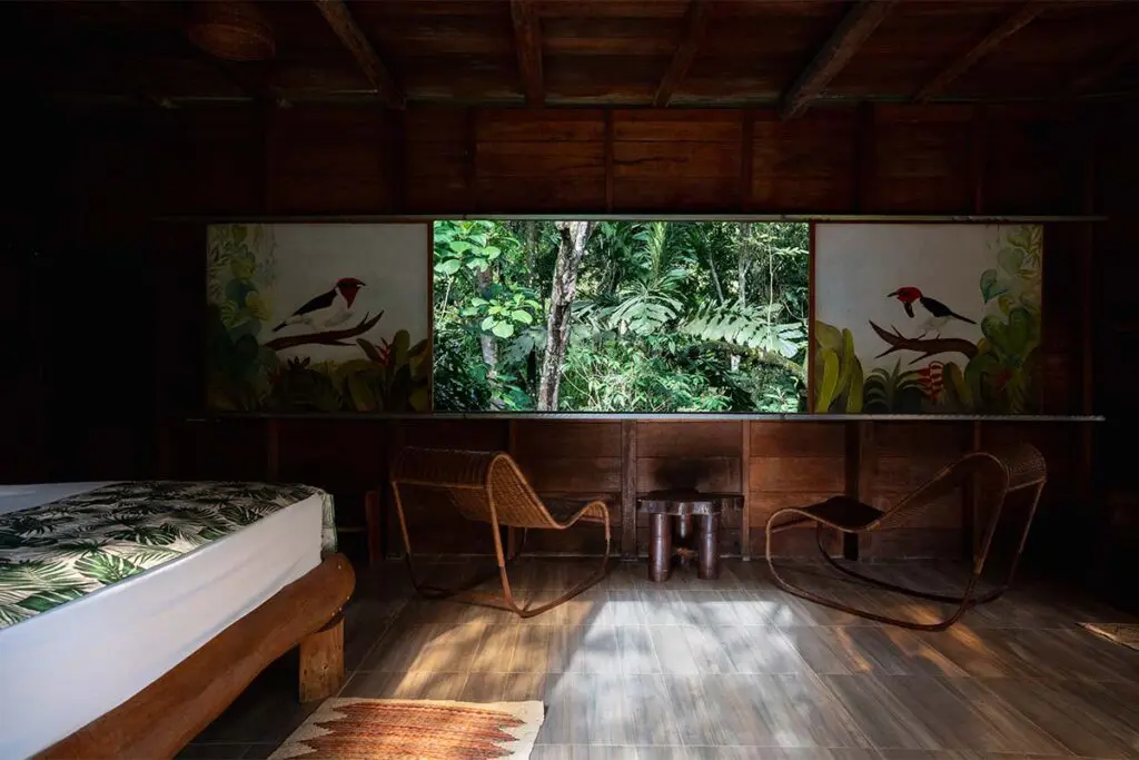 Cabañas entre el agua y los árboles: el origen de posada amazonía