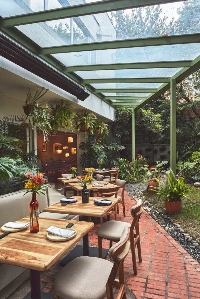El diseño de este restaurante en bogotá es una experiencia sensorial